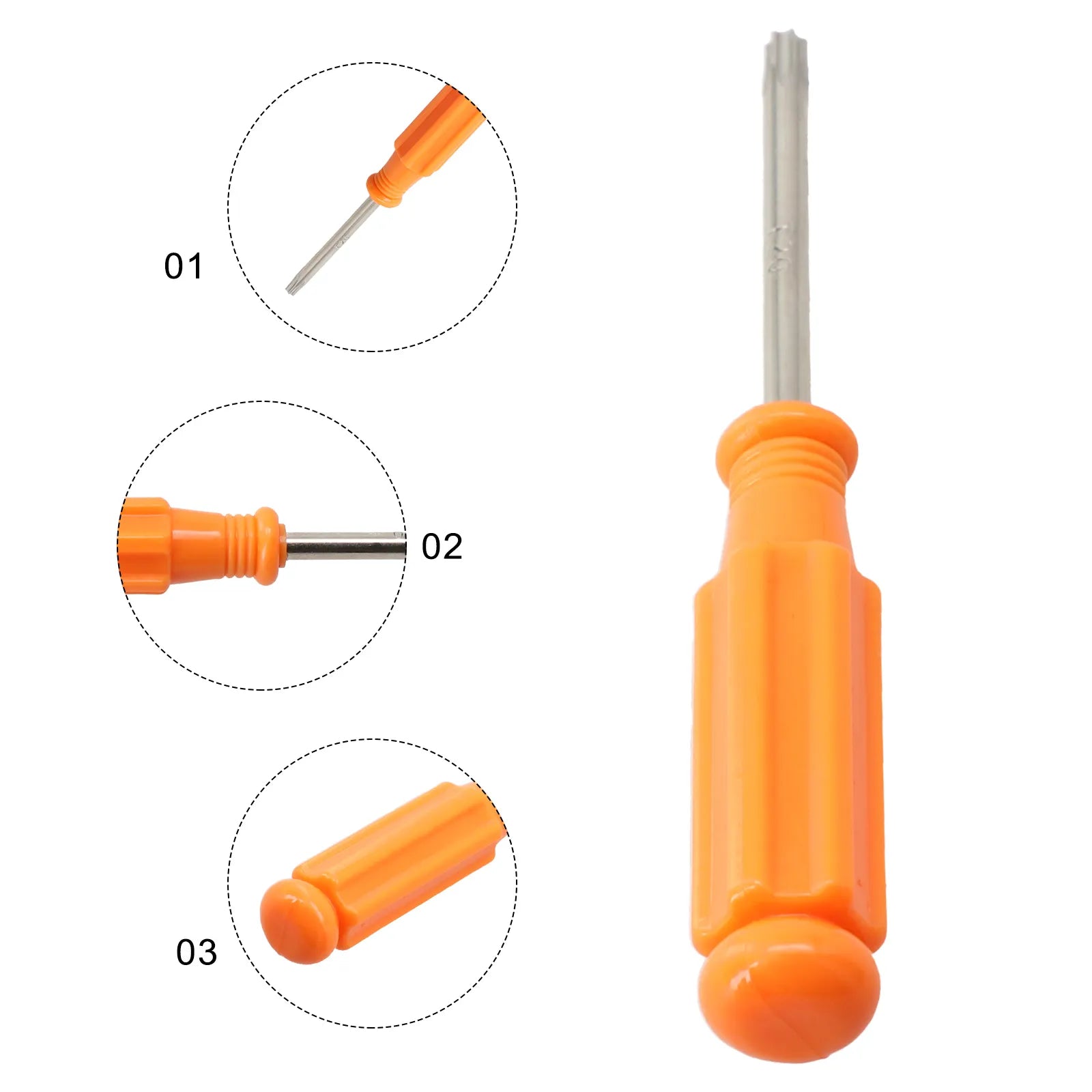 1pc T15 T20 T25 T30 Torx Screwdriver Tamper Proof Security Screw Bolt Hole Screwdriver Screw Driver Wrench Key Hand Tools