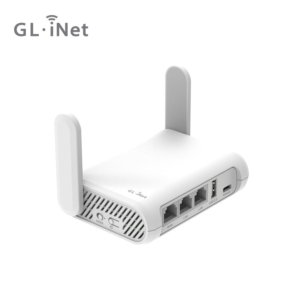 GL.iNet Opal SFT1200 Gigabit Wireless Router For Security Savvy Travelers