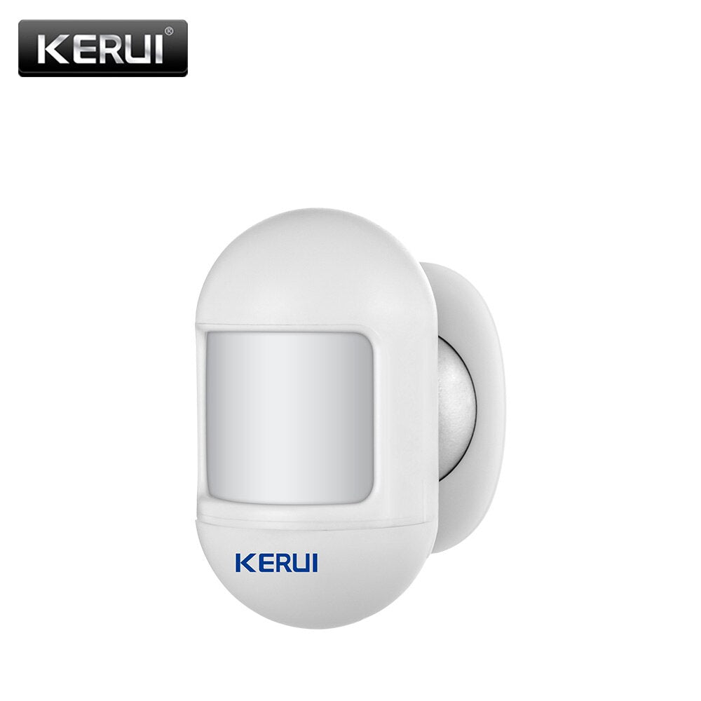 KERUI Wireless Mini Design PIR Motion Detector Passive Infrared Alarm Sensor with Magnetic Swivel Base for Home Alarm System