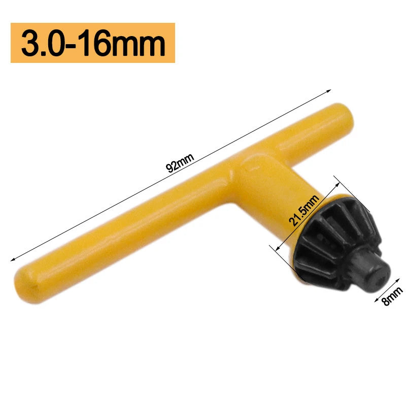 Drill chuck wrench hand electric drill key gun drill wrench key key tool accessories