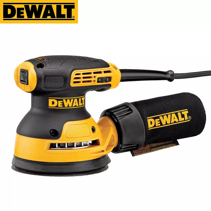 Dewalt DWE6423 280W Classic Random Orbit Sander Variable Speed 5-Inch With Dust Collection For Wood Working 220V