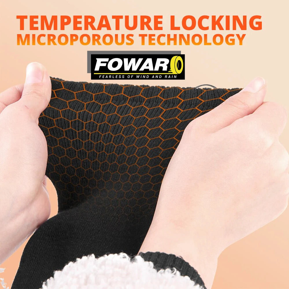 Winter Electric Heated Socks USB Rechargeable Remote Control Outdoor Thermal Adjustment Heating Sock Women Men Outdoor Equipment