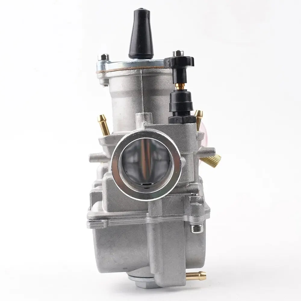 PWK Universal Carburetor, 21 24 26 28 30 32 34mm PWK Motorcycle Carburetor Power Injection, for Racing Mikuni Koso ATV Yamaha