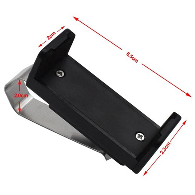 Car Sun Visor Clip Holder 47-68mm Gate Remote For Garage Door Control Car Keychain Barrier Universal Opener Accessories