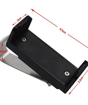 Car Sun Visor Clip Holder 47-68mm Gate Remote For Garage Door Control Car Keychain Barrier Universal Opener Accessories