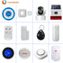 Wireless WIFI GSM Home Burglar Security Alarm System SMS Tuya Smart Life APP Control With 4.3Inch Touch Screen Alarm Kits