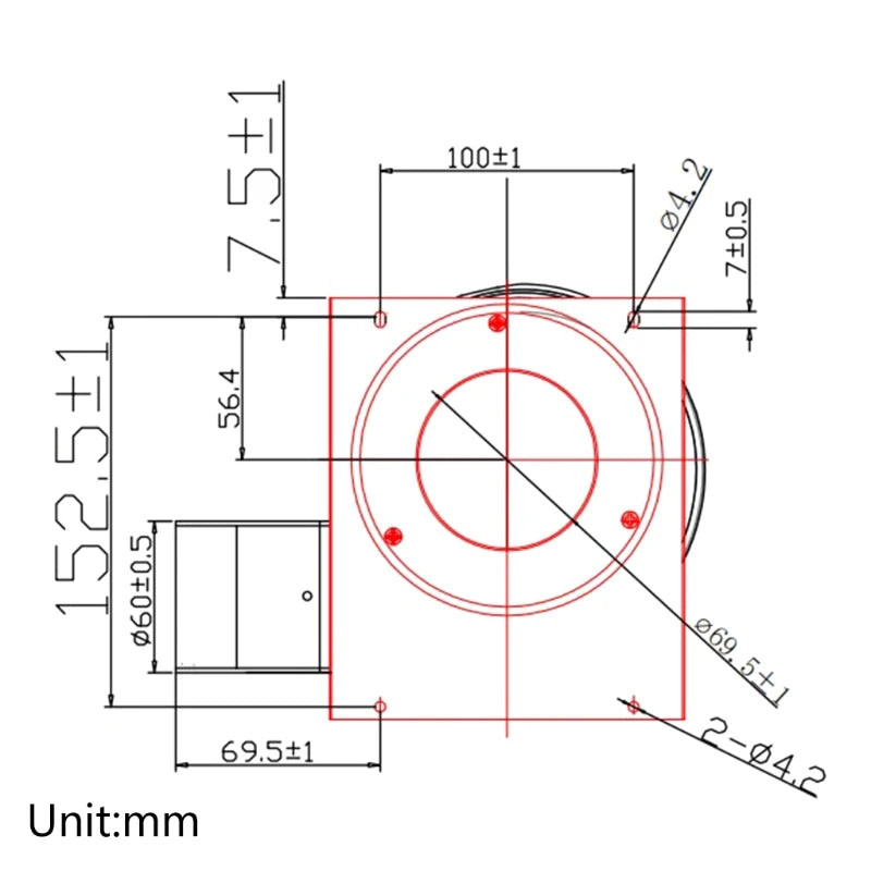 Furnace Fireplace Blower Fan Motor High Temperature Resistance 220V 2000rpm Shaded-pole Exhaust Fan Dropship