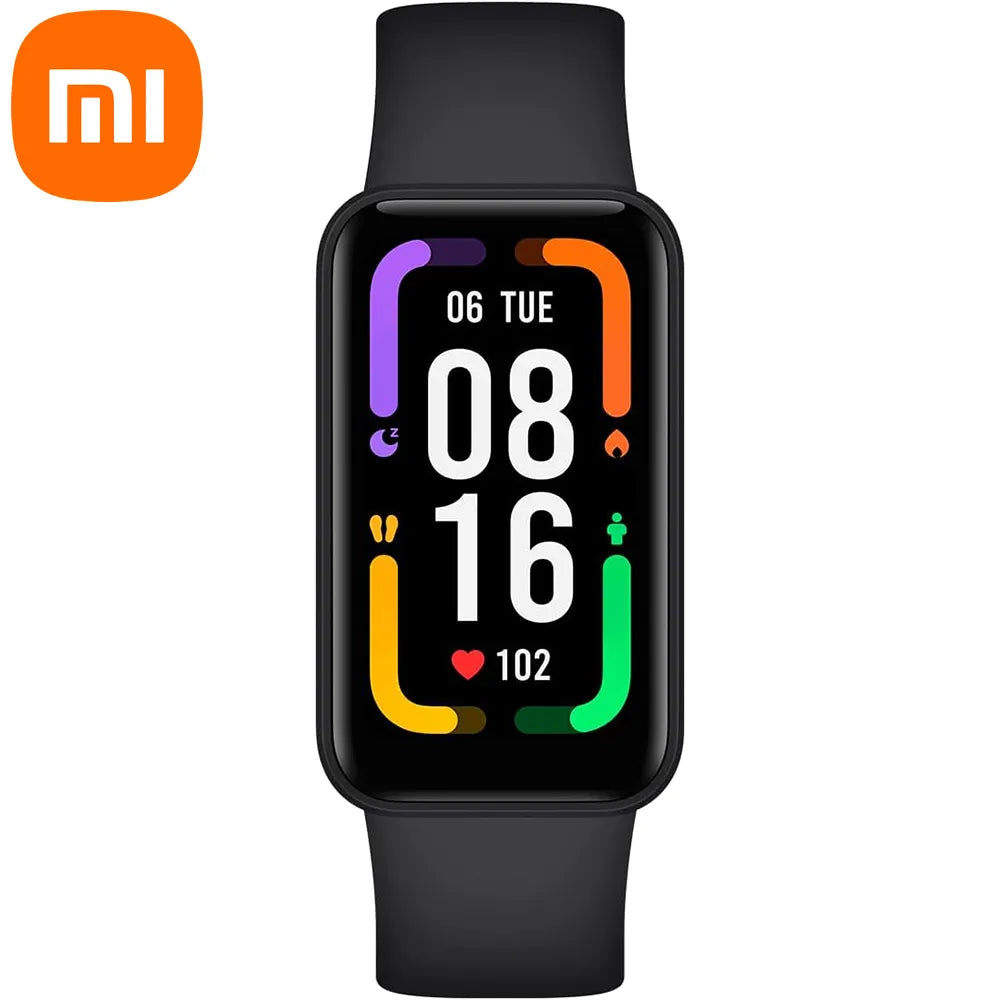 Original Xiaomi Redmi Smart Band Pro, 1.47'' Full AMOLED Display, 110+ Fitness Modes, 14 Days Battery Life, Heart Rate Tracking,
