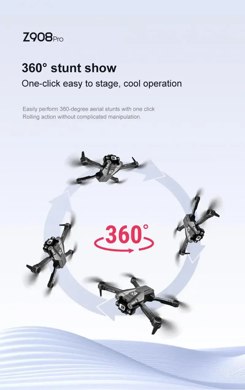 Lenovo Z908 8K HD Dual Camera Drone Visual Obstacle Avoidance Brushless Motor GPS 5G WIFI RC Dron Professional FPV Quadcopter