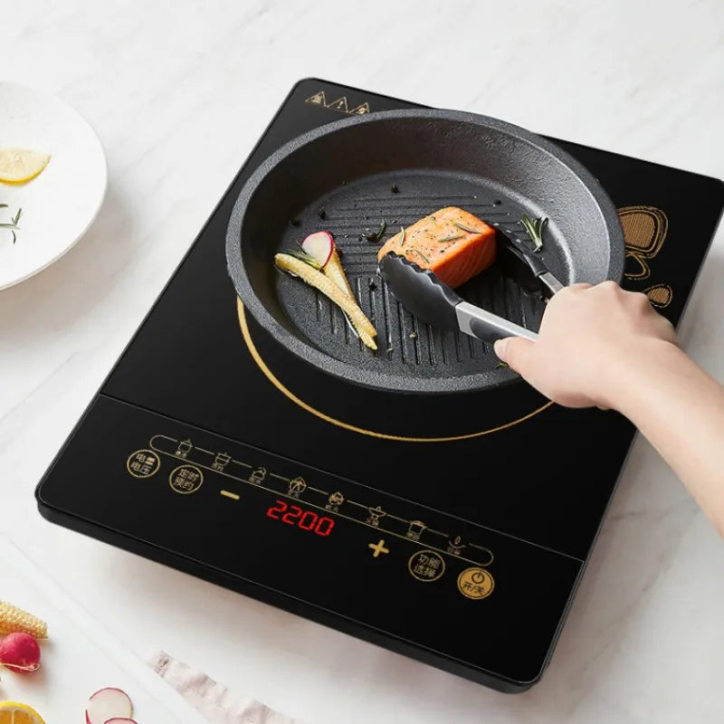 Molide Household Induction Cooker, Low-power, Multifunctional 2200W Deep Fried Hot Pot Cocina Electrica  Joyoung