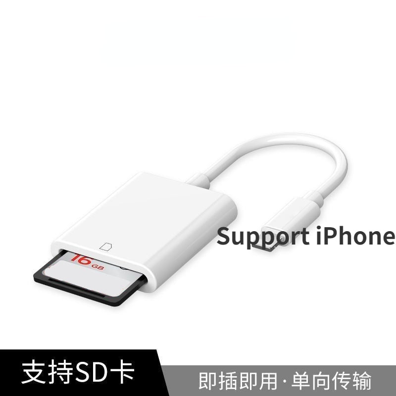 SD Card Reader Converters Type C To TF Card Photographer Adapter Support for iPhone iPad Android Read Card Phone Adapters