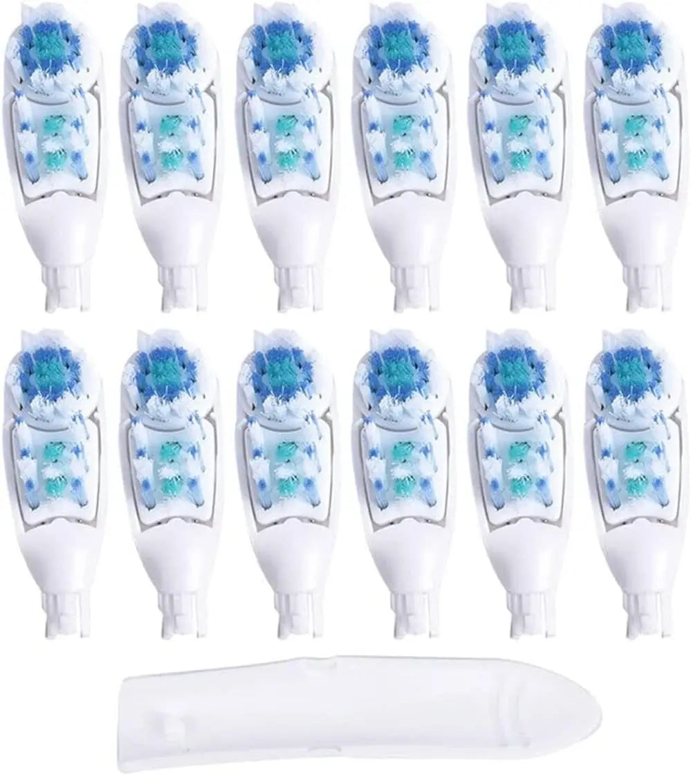 Electric Toothbrush Dual Clean Replacements Attachments Brush Heads Sensitive Refill Accessories fit for Oral-B 4732 3733 4734
