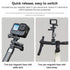 TELESIN Magnetic Action Camera Quick Release Halter Bracket Gopro Accessories Release For GoPro Hero Insta 360 DJI Mobile Phone
