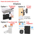 Smart Home Biometric Fingerprint Lock Hidden Drawer Electronic Lock Privacy File Storage Keyless Residential Security Protection
