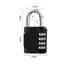 3/4 Digit Dial Combination Password Code Number Lock Padlock Safety Travel Security Lock for Luggage Backpack Suitcase Drawer