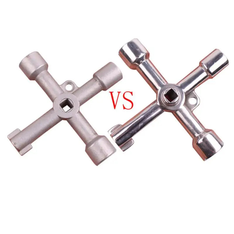 Multi-Size Cruciform Electric Control Cabinet Internal Triangle Key Wrench Elevator Door Water Meter Valve Square Round Hole Key