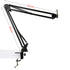 Camera Phone Tripod Table Stand Set Overhead Shot Photography Adjustable Arm Stand For Phone Camera Ring Light Lamp