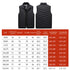 Unisex Electric Thermal Jacket Waterproof Winter Thermal Clothing Windproof 3 Heating Levels for Skiing Cycling Hunting