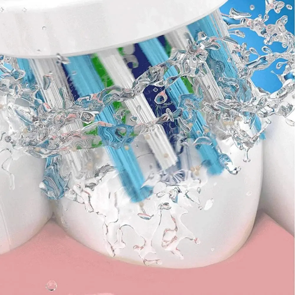 Electric Toothbrush Dual Clean Replacements Attachments Brush Heads Sensitive Refill Accessories fit for Oral-B 4732 3733 4734
