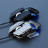M8 RGB USB Wired Glare Mode Mouse 40000 DPI 7-button programmable ergonomic gaming mouse for PC players
