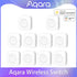 Aqara Wireless Mini Switch Zigbee Connection Versatile 3-way Control Button for Smart Home Devices Compatible with Apple HomeKit