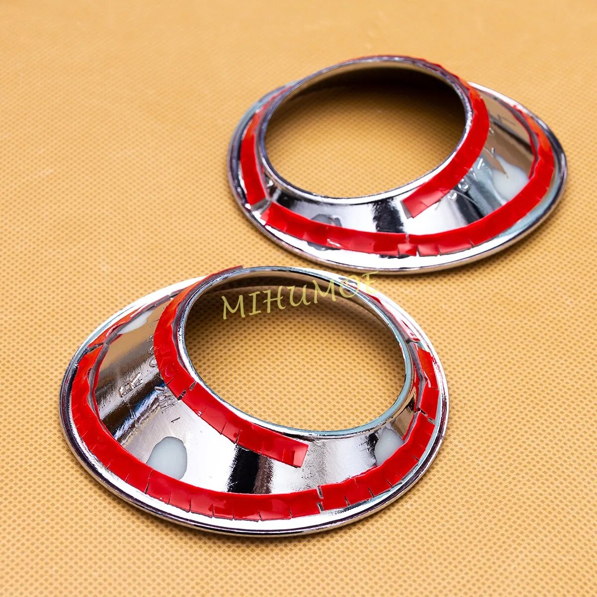 Chrome Car Front Fog Light Lamp Cover Ring Trims For Toyota Corolla Cross 2021 2022 2023