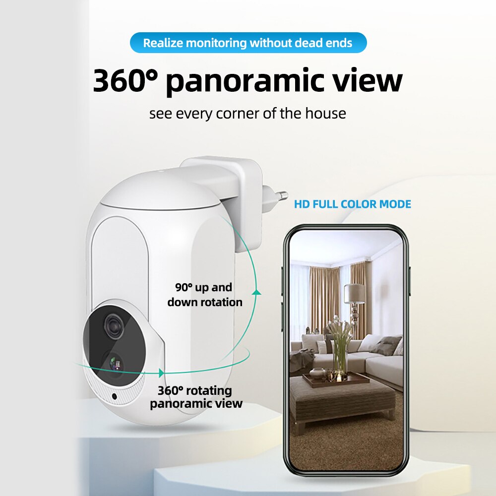 PIX-LINK Wireless WIFI Camera Home Security Monitor Camera 1080P Night Vision PIR Detection Two-way Talk Surveillance Camera