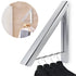 Retractable Clothes Drying Rack Folding Clothes Hanger Collapsible Closet Organizer Space Saving Wall Mounted Metal Laundry Rack