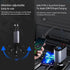100W Super Fast Charging Car Cigar Lighter 4 IN 1 Retractable Cord Cable Type Fast Cigarette C Charge Adapter Lighter I8N4