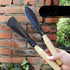 Household grass pulling tool Digging soil and wild vegetable shovel Transplanting and lifting shovel gardening tools