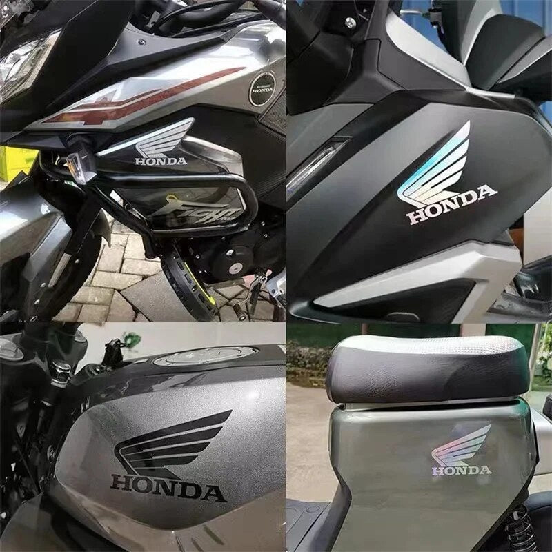 HONDA Honda sticker motorcycle retrofit reflective decal Phantom Ares car sticker Fancy fuel tank wing sticker motorcycle sticke