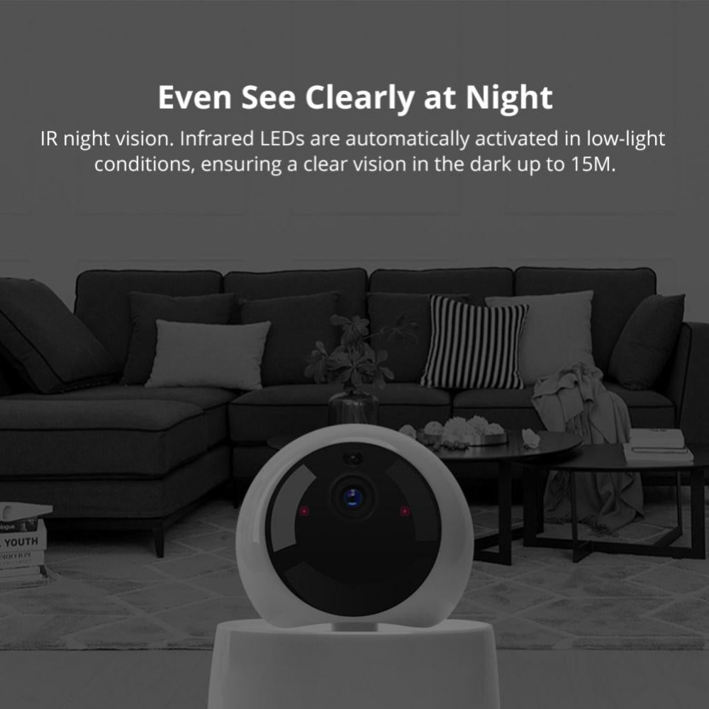 SONOFF GK-200MP2-B Smart Wireless IP Camera Cloud Storage 1080P HD Wifii Camera IR Night Vision Baby Monitor Surveillance Cam