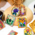 Yoofun 60pcs/lot Crystal Church Window Stickers Colorful Window Labels Cards DIY Mobile Phone Planner Journal Scrapbooking diy
