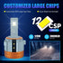 Carshark 2Pcs H7 Led Headlights 120W Canbus Plug-And-Play Csp 30000LM Car Light For VW Golf 7 6 MK6 MK7 Touran Tiguan Passat Ice