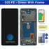 S20Fe High Quality AMOLED tft For Samsung Galaxy S20 FE SM-G780F LCD Display Touch Screen Digitizer Assesmbly Replacement Parts