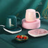 USB Coffee Mug Heating Pad 55°C Thermostatic Heater Coaster Tea Cup Electric Heating Dish for Home Office Milk Tea Water Warmer