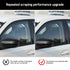 300x50cm 1%-50% light transmittance black car window solar UV protection film sticker sunscreen window heat insulation film