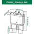 8 Packs Fuse Circuit Breaker Low Profile ATC/ATO Manual Resettable Fuse 5A 6A 7.5A 10A 15A 20A 25A 30A (Mixed) 12V-32V