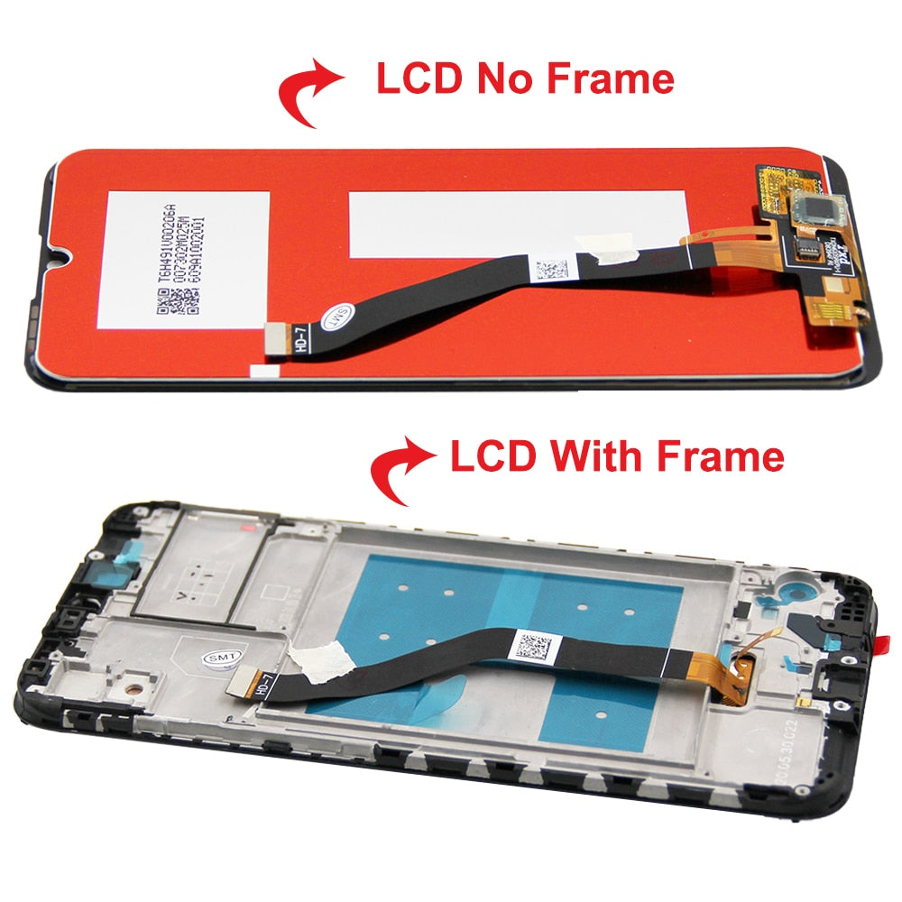 6.09''Original Screen For Honor 8A Honor 8A Pro Display LCD JAT-L29 L09 L41 LX1 LX3 Touch Screen Digitizer Assembly Frame