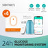 Sibionics Blood Glucose Meter 24h Real Time Monitoring Tester Diabetes Suger Sensor Health Monitors For Home Scanner Finger-Free