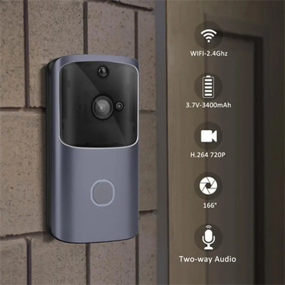 New M10 Smart H 720p 2.4g Wireless Wifi Video Doorbell Camera Visual Intercom Night Vision Ip Doorbell Wireless Security Camera