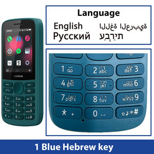 Global Rom New Original Nokia 215 4G Mobile Phone 2.4 Inch Bluetooth FM Radio 1150mAh Bettery Dual SIM Feature Push-button Phone
