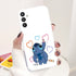 For Samsung Galaxy A34 5G Case 6.5" Soft TPU Back Cover Cute Stitch Lilo Disney Coque For Samsung A 34 A34 SM-A346E Funda Bumper