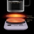 Portable Cup Warmer 110-240V Smart Electric Coaster with 3 Temperature Setting for Glass Teapot Coffee Mug Ceramics Water Bottle