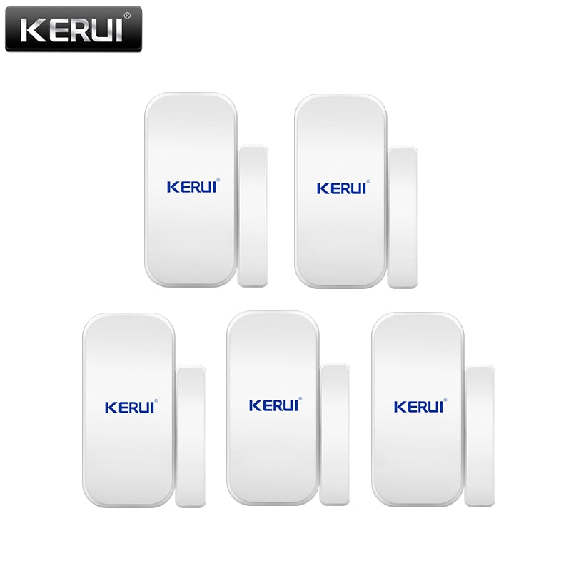 KERUI 433mhz Wireless Door Window Sensor Open Detector GSM PSTN Home Alarm System Home Security Voice Burglar Smart Alarm System