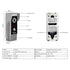 7 Inch Wired Video Doorbell Intercom With Camera Door Phone Waterproof Apartment Security Protection Private Residential