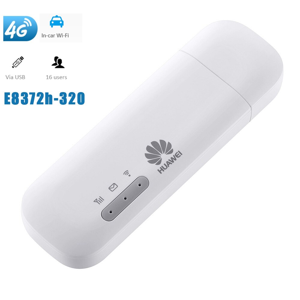 Unlocked Huawei E8372h-320 e8372 Wingle LTE Universal 4G USB MODEM WIFI Mobile 4g usb lte b28