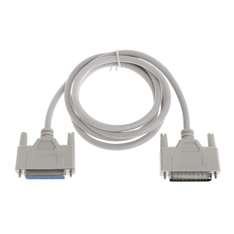 H7EC DB25 Extension Cable Male To Male To Female 25 Pin Line Parallel Port Cable Line