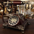 Retro Fixed Telephones Old Vintage Wired Home Landline Phone Push-button Dial And Rotary Dial Classic Nostalgic Best Gift