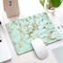 Marble Nordic Style Small Mouse Pad Computer Laptop Mousepad Rectangle Non-slip Rubber Base Deskpad Table Mat Desk Accessories